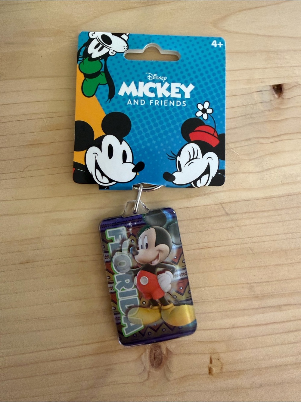 Disney Mickey Mouse Florida Keychain